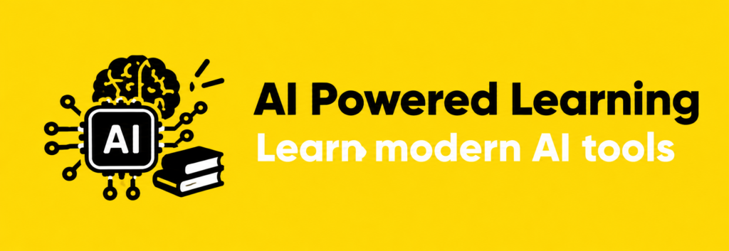 AI-Powered Learning Banner